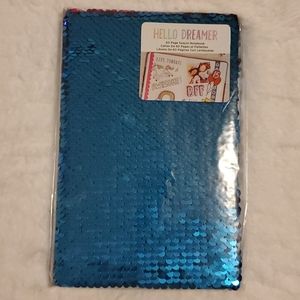 Hello Dreamer Sequin Notebook